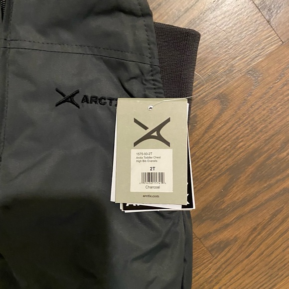 New w/Tags. Arctix Infant/Toddler Chest High Snow Bib Overalls 2T Charcoal color - Picture 5 of 5